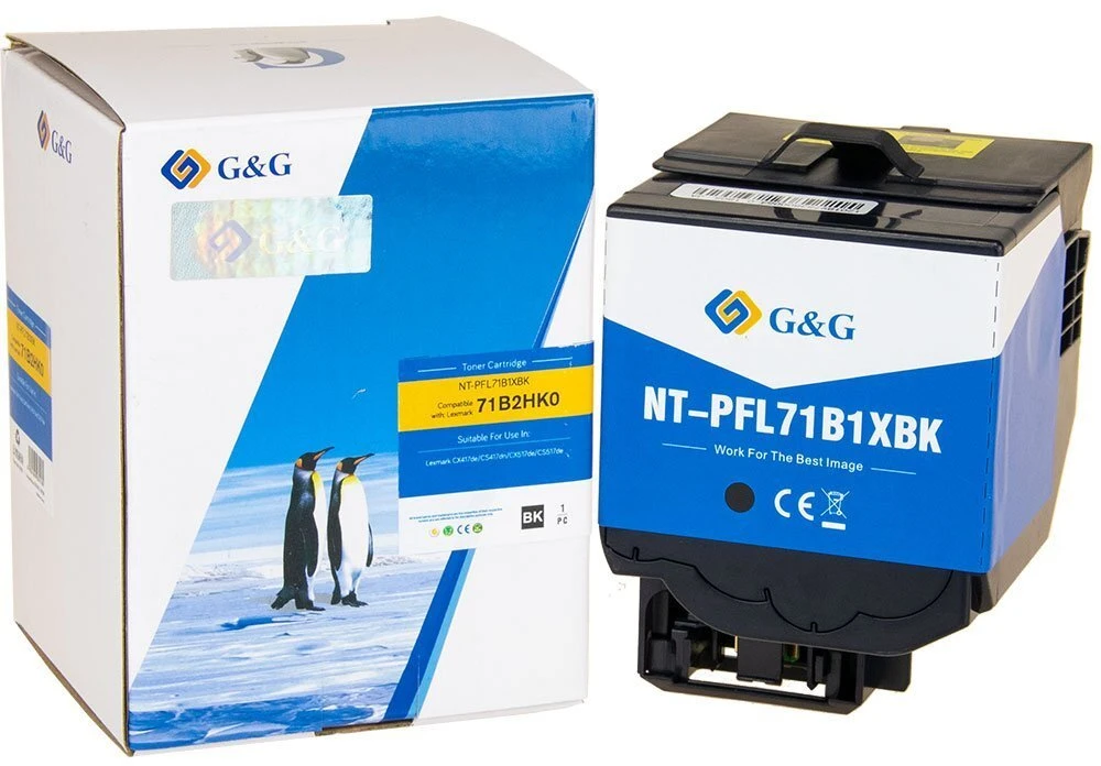 Toneris G&G XL-Toneris kompatybilny su Lexmark 71B2HK0