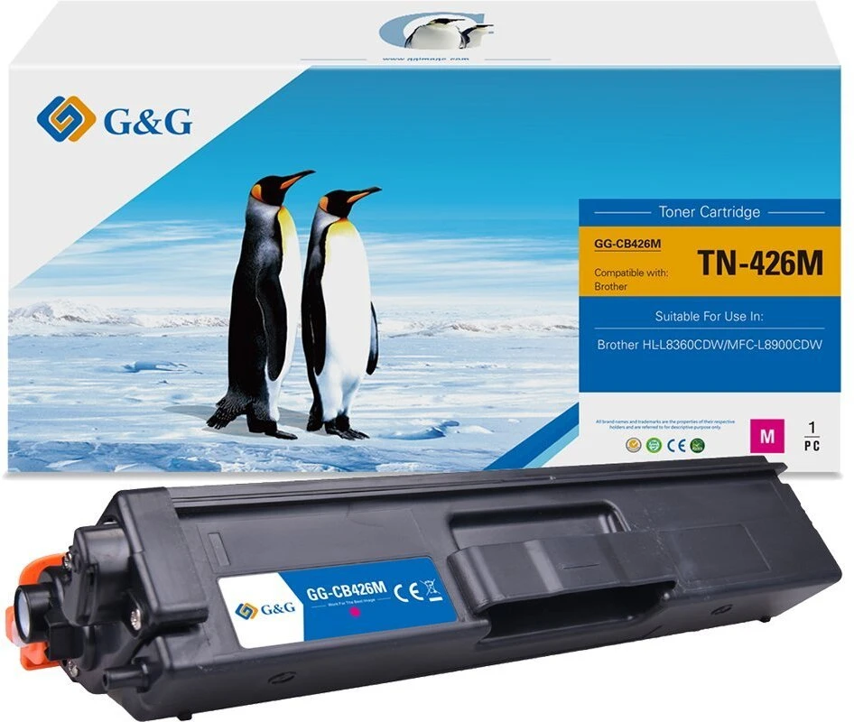 Toneris G&G XXL-Toneris suderinamumas su Brother TN-426M (14750)