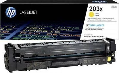 Hewlett Packard (HP) HP 203X kasetė, geltona, didelės talpos