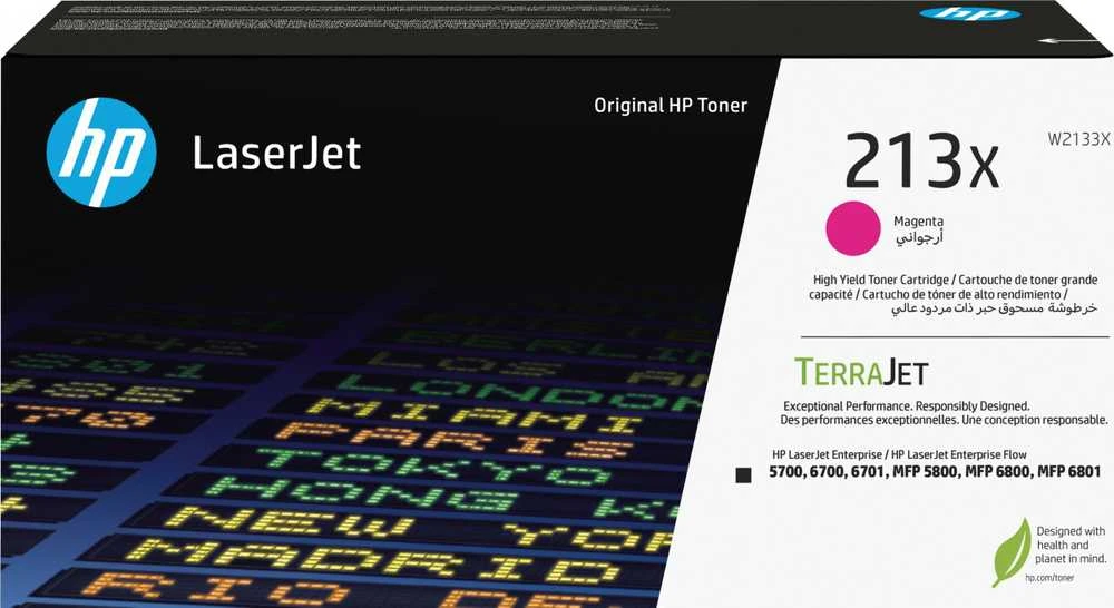 Hewlett Packard (HP) HP 213X Magenta originali LaserJet dažų kasetė