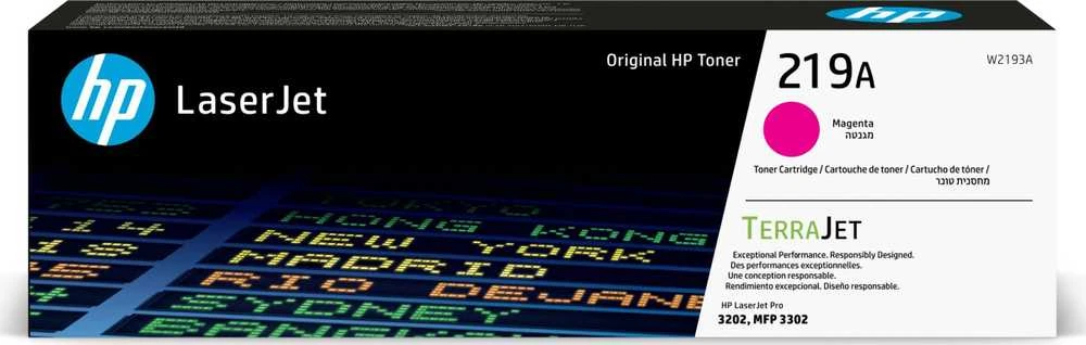 Hewlett Packard (HP) HP 219A purpurinė originali LaserJet tonerio kasetė
