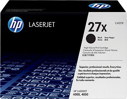 Hewlett Packard (HP) HP kasetė Nr. 27X Juodas (C4127X)