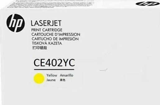 Hewlett Packard (HP) HP No.507Y (CE402Y), geltona kasetė