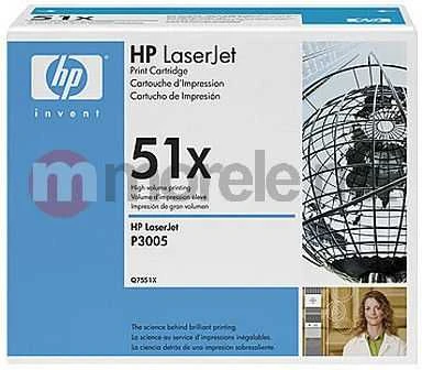 Hewlett Packard (HP) HP Toneris Juodas 51X for LaserJet P3005/M3035mfp/M3027mfp (13,000 pages)