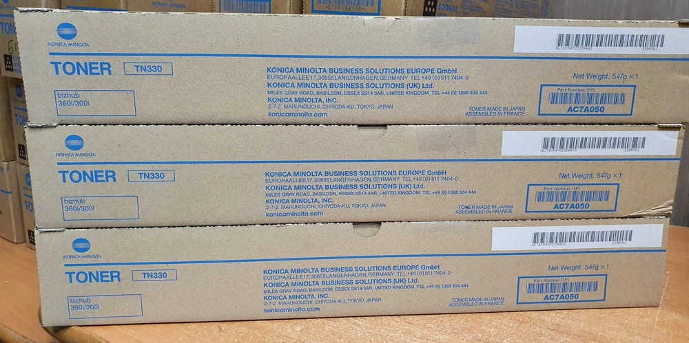 Konica-Minolta TN-330 (AC7A050), Juoda kasetė