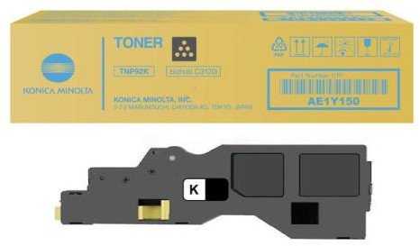 Konica Minolta TNP92K (AE1Y150) Lazerinė kasetė, Juoda