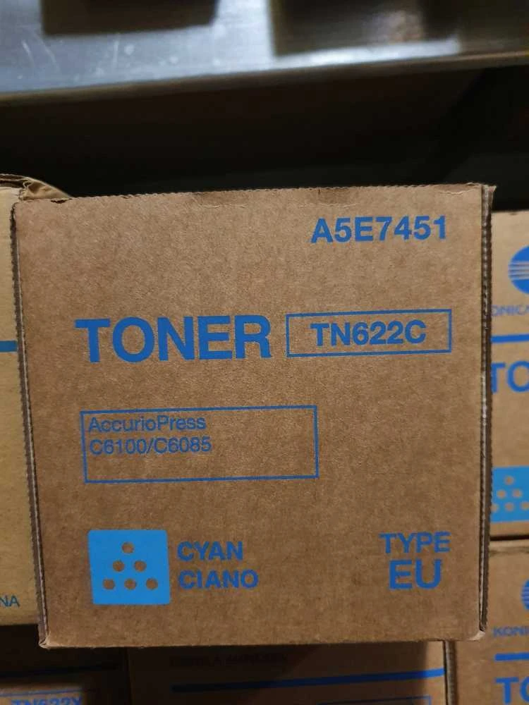 Konica-Minolta KonicaMinolta dažai TN-622 TN622 žalsvai mėlyni (A5E7451)