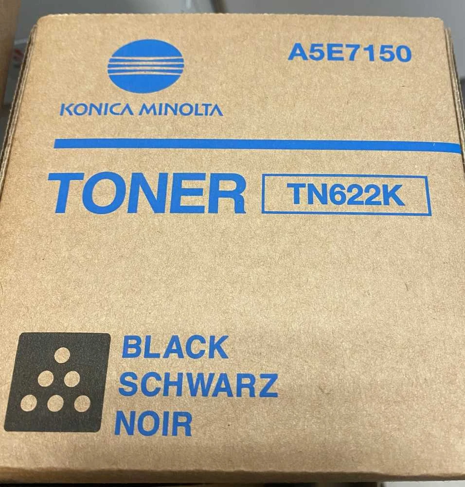Konica Minolta TN622K (A5E7151) Lazerinė kasetė, Juoda