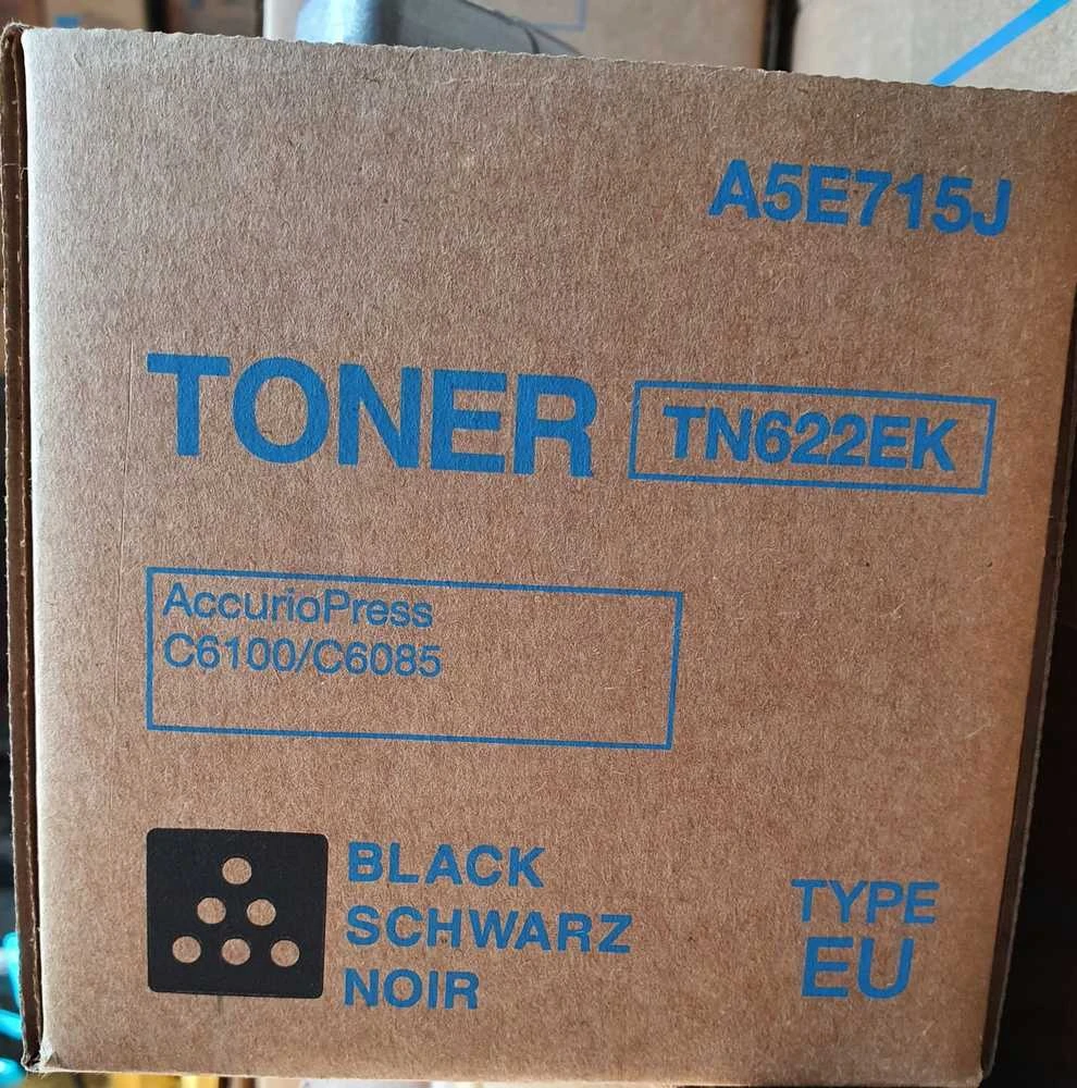 Konica Minolta TN622K (A5E7151) Lazerinė kasetė, Juoda