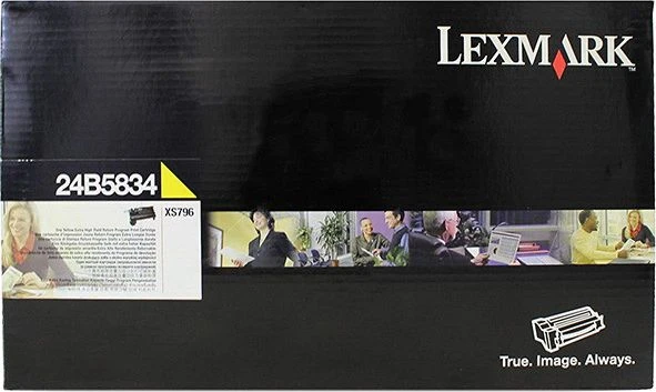 Toneris Lexmark 24B5834 Geltona Original (24B5834)