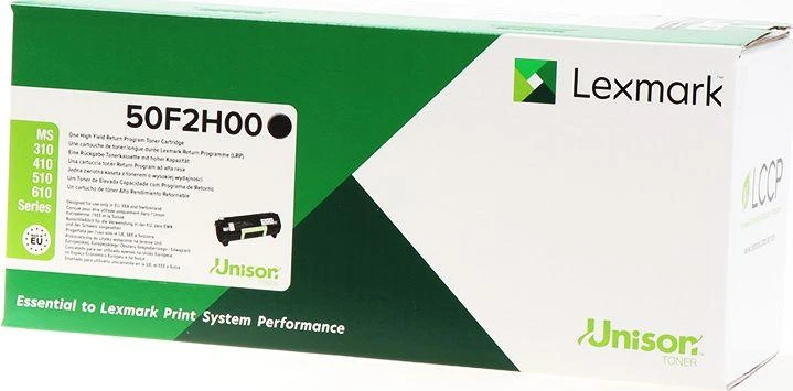 Lexmark 50F2H00 Lazerinė kasetė, Juoda