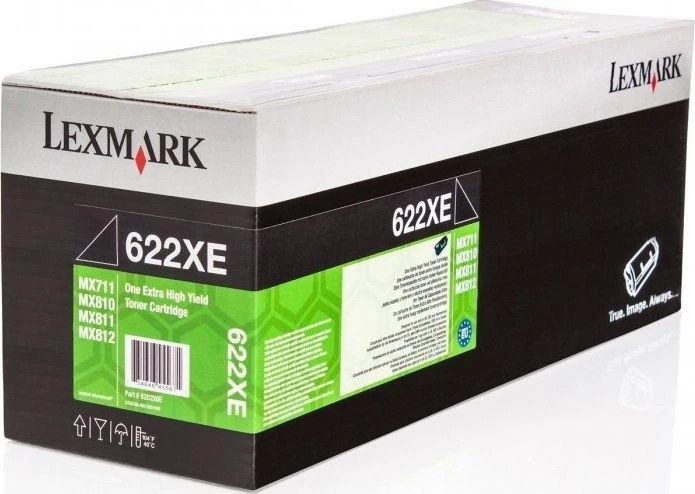 Lexmark 62D2X0E | 622XE itin didelės našumo korporacinė kasetė (45k) | Kasetė | Juodas