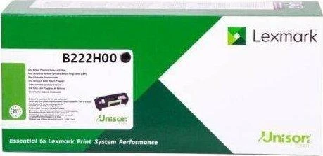 Lexmark B222H00 High Yield Return Program, juoda kasetė