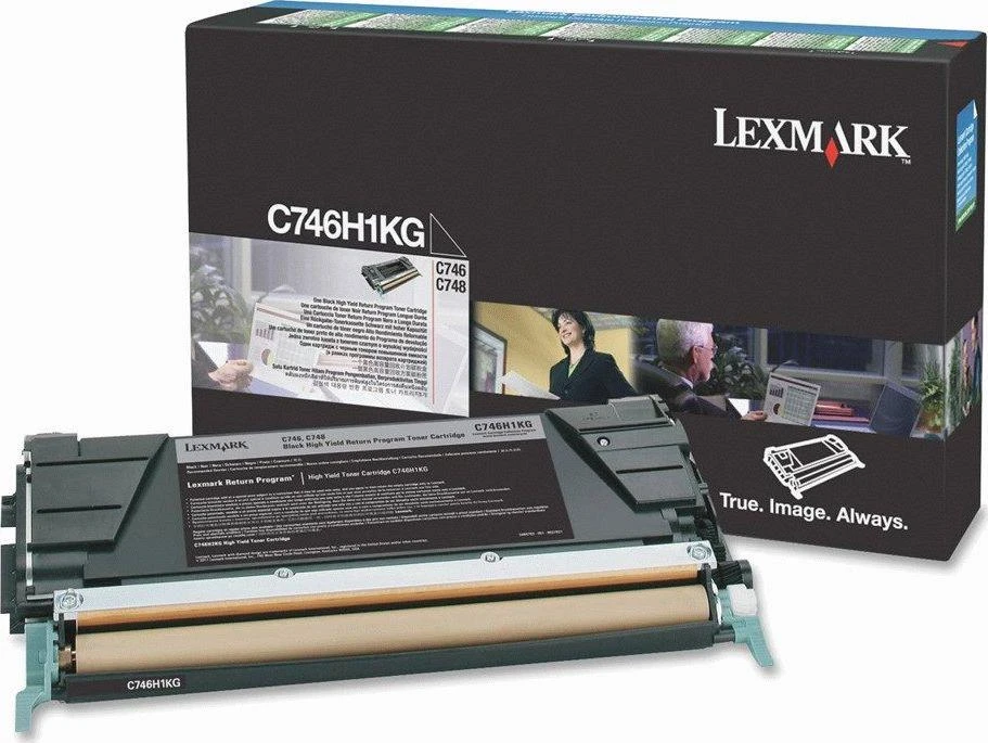 Lexmark (C746H1KG) Return, juoda kasetė