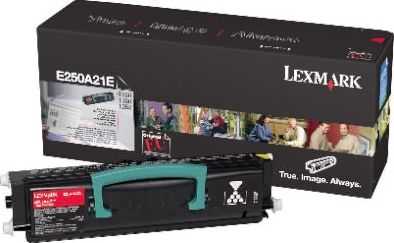Toneris Lexmark Juodas (E250A21E)
