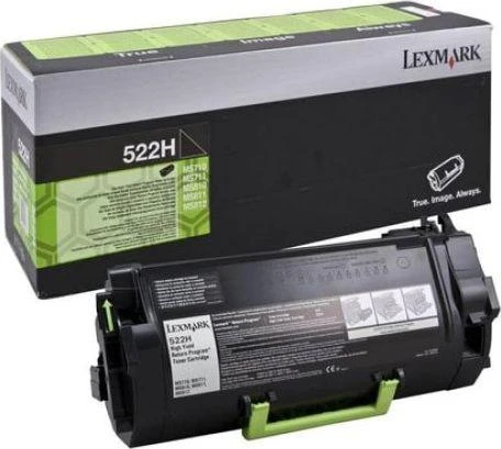 Lexmark dažų atnaujinimas 52D2H0R, juodas, 25 k, MS710, MS711, MS810, MS811, MS812.