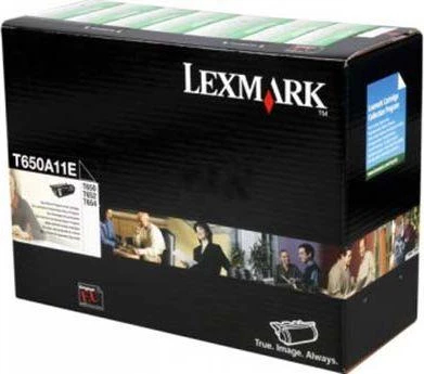 Lexmark T650A11E Cartridge, Juodas, 7000 pages