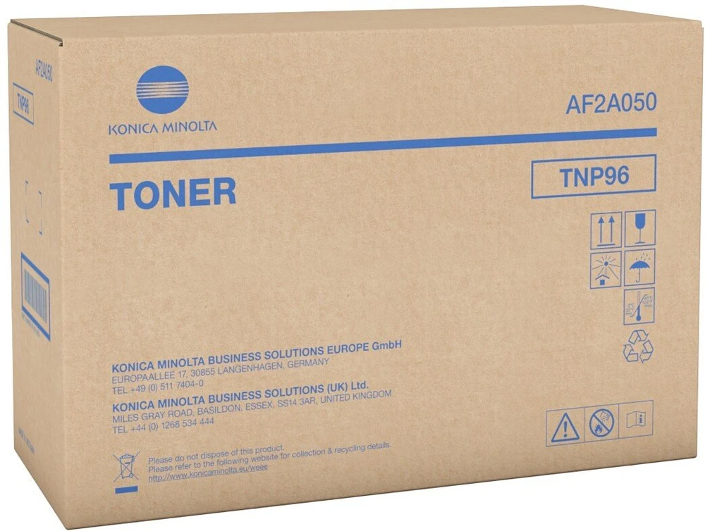 Carruzzo Konica Minolta TNP96 tonerio kasetė 1 vnt Originalus Juoda