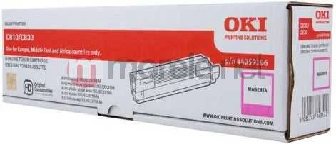 Dažomieji milteliai OKI 44059106, Raudona