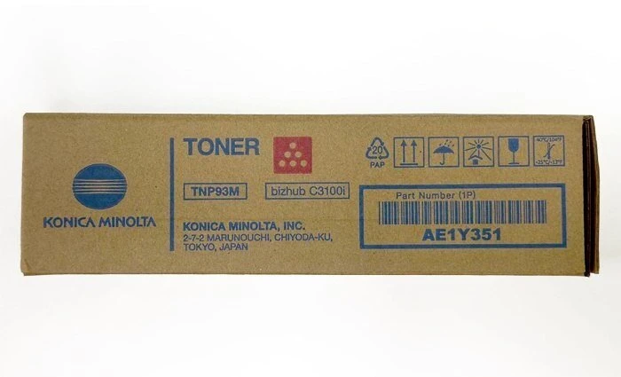 Konica Minolta TNP93M (AE1Y351) Lazerinė kasetė, Purpurinė