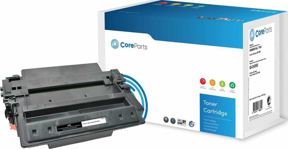 Coreparts Tonerio kokybės vaizdavimo toneris, juodas 0986B001AA