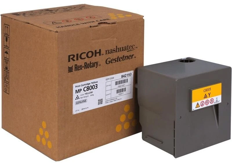Ricoh 842193, 26000 puslapių, geltona, 1 vnt.