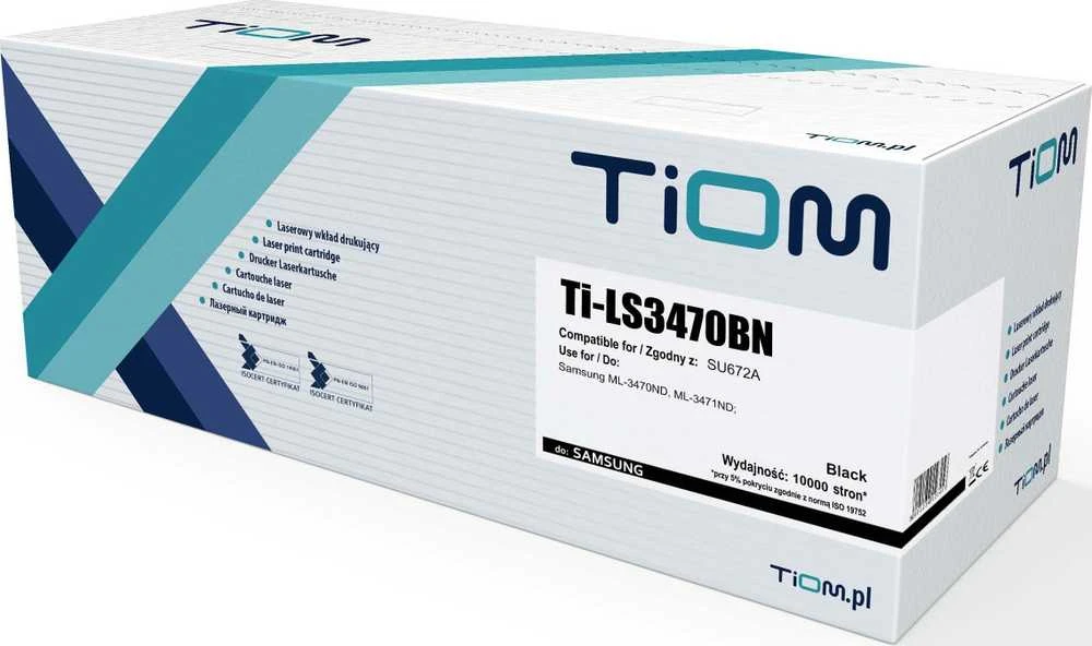 Toneris Tiom Juodas Zamiennik ML-D3470B (Ti-LS3470BN)