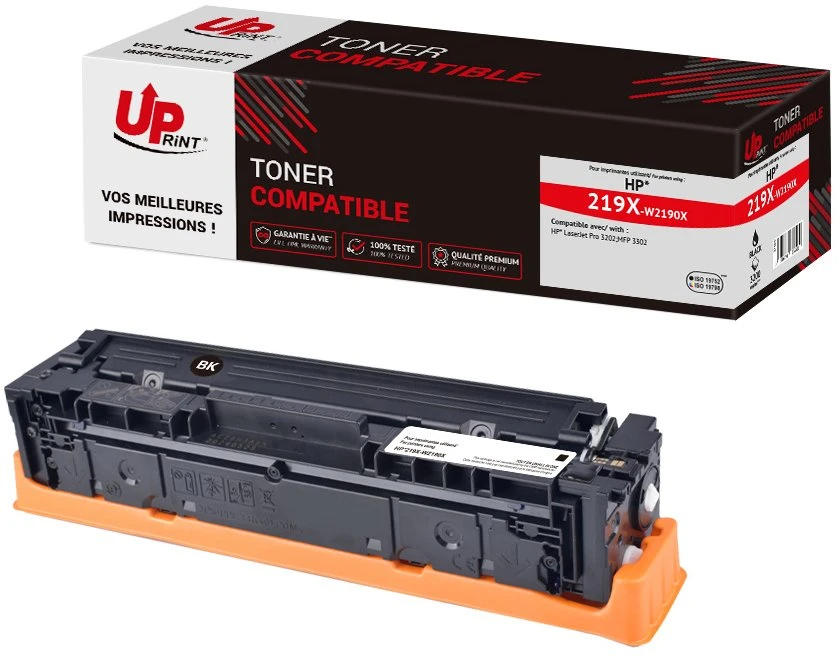 UPrint suderinamas toneris su W2190X, juodas, 3200 psl., didelės talpos
