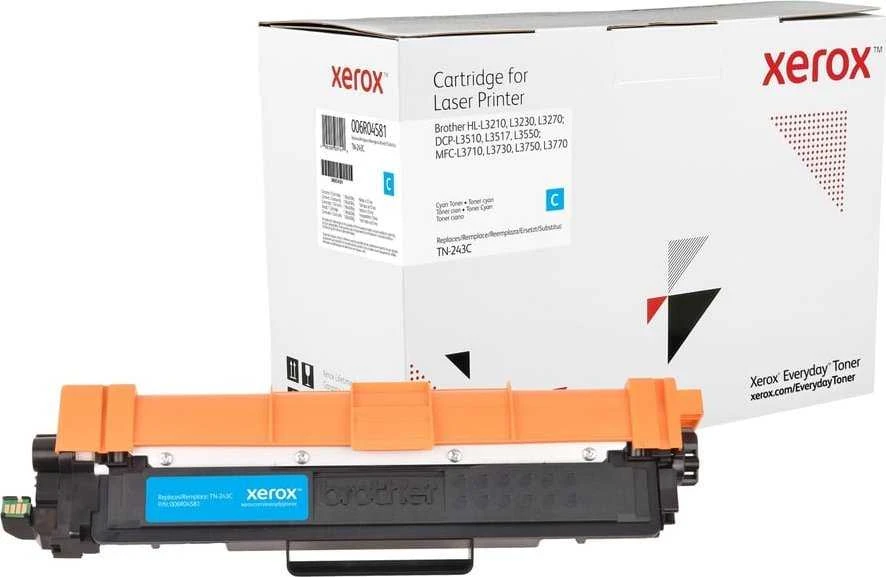 Xerox KASDIENINIS CIANINIS TONERIS, SUDERINAMAS SU BROTHER TN-243C STANDARTINE KASENA