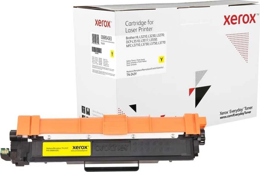 Xerox KASDIENINIS „Geltonas“ TONERIS – SUDERINAMAS SU „BROTHER TN-243Y“
