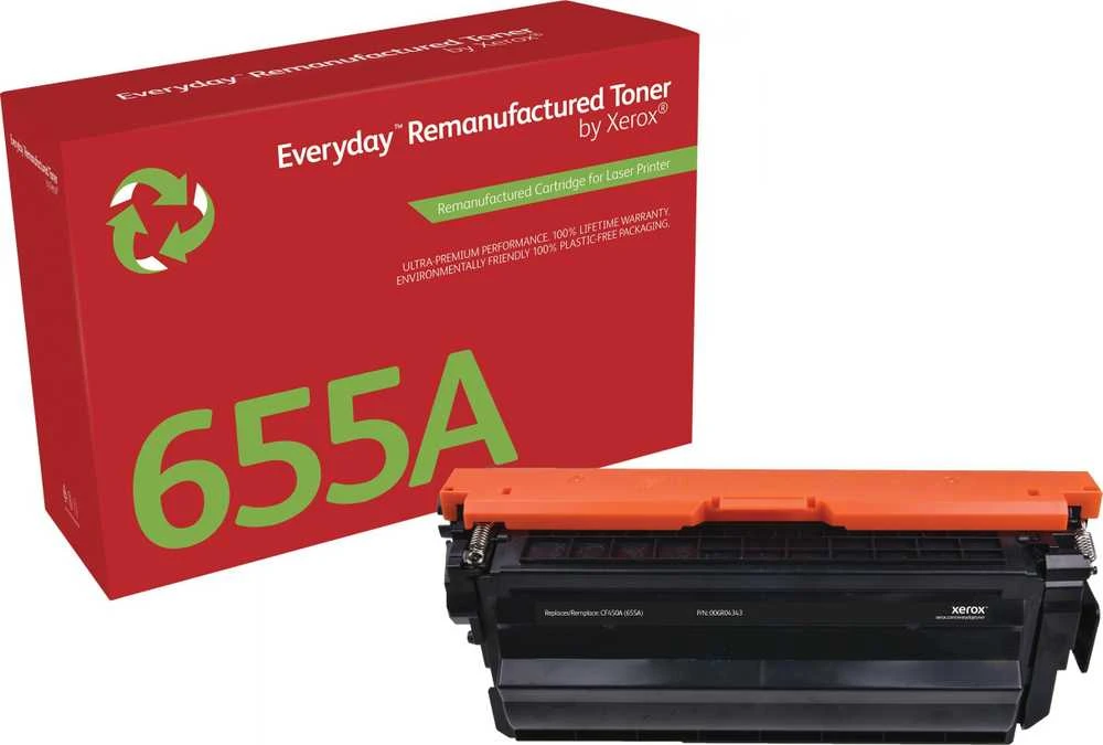 Xerox EVERYDAY Juodas TONER COMPATIBLE - WITH HP 655A (CF450A) STANDARD C