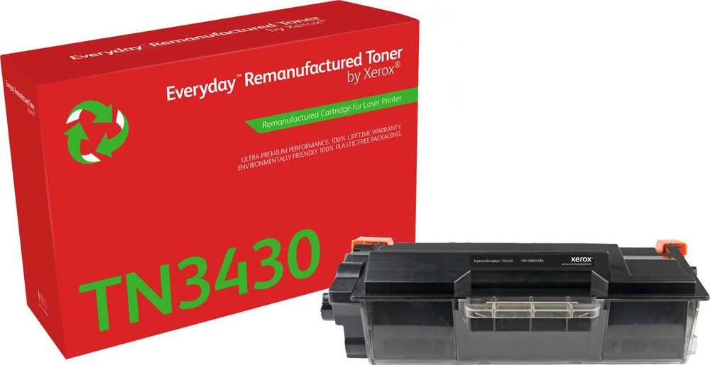 Xerox KASDIENIS MONO TONERIS, SUDERINAMAS SU BROTHER TN-3430 STANDARTINIU CA