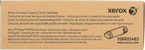 Xerox 106R03483 tonerio kasetė 1 vnt Originalus Geltona