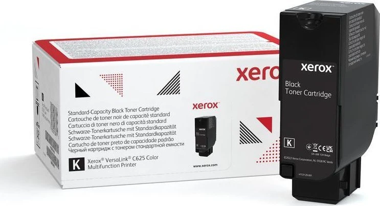 Xerox Cartridge juoda – standartinė talpa C625 (8000 puslapių)