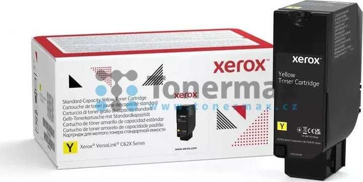 Xerox Cartridge geltona – standartinė talpa C625 (6000 puslapių)