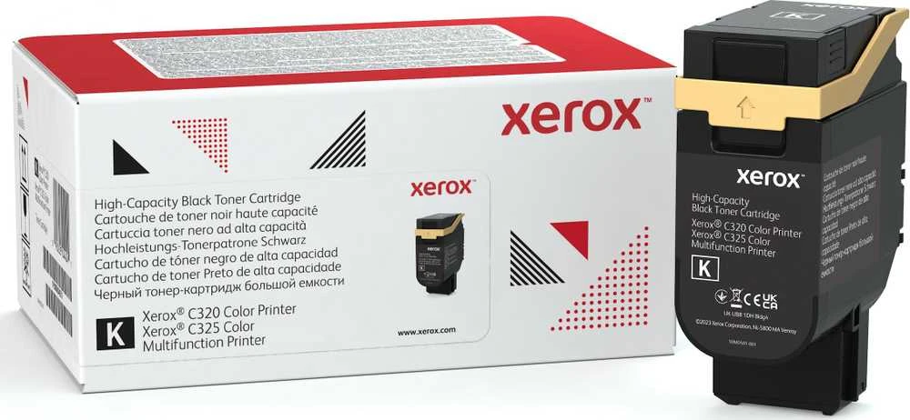 XEROX C320 C325 Juodas HIGH - CAPACITY TONER CARTRIDGE (8000 P