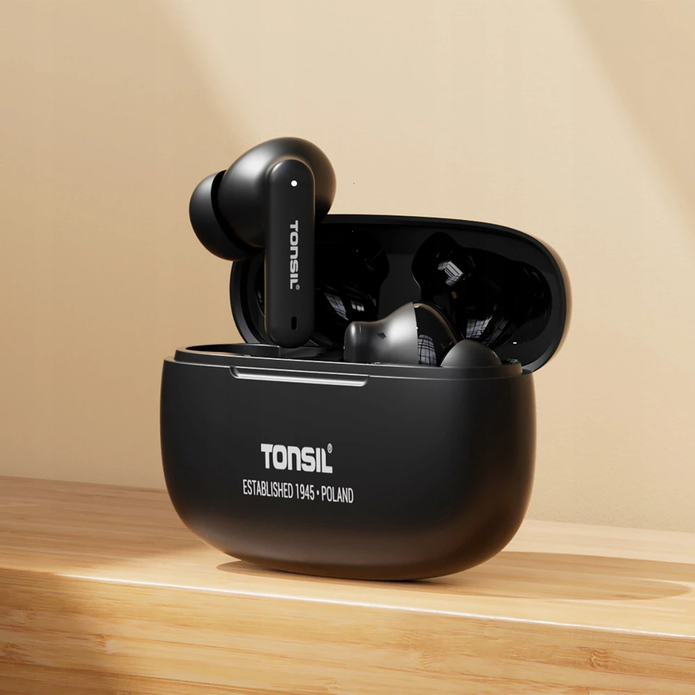 Ausinės Tonsil T55BT Pro juoda