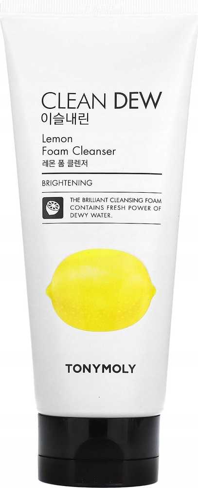 Tony Moly TonyMoly, „Clean Dew“ citrinų skonio valomosios putos, 180 ml