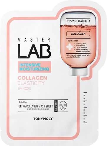 Tony Moly TonyMoly, Master Lab, Kolageno, Stangrinanti, Lakštinė Kaukė Veidui, 19 g