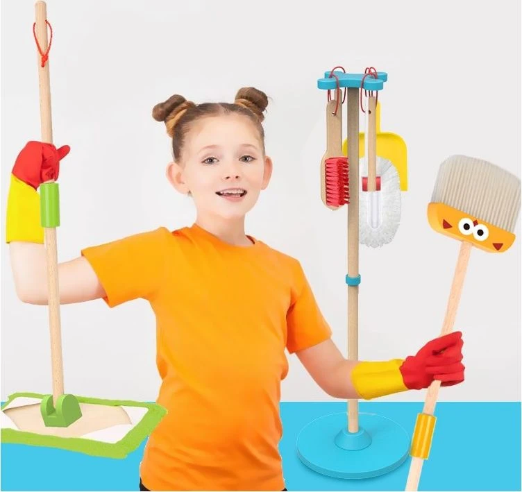 Tooky Toys Tooky Toy Vaikų Siurbiamos Priemonės Rinkinys 6 vnt.