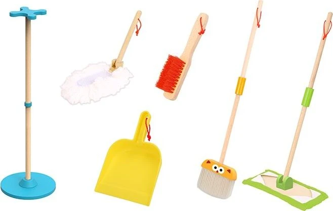 Tooky Toys Tooky Toy Vaikų Siurbiamos Priemonės Rinkinys 6 vnt.