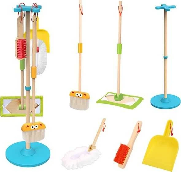 Tooky Toys Tooky Toy Vaikų Siurbiamos Priemonės Rinkinys 6 vnt.