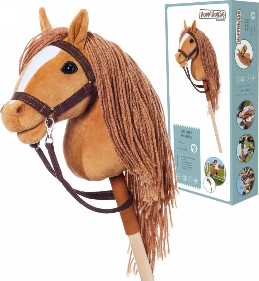 Tootiny Koń Hobi Horse Hoppihorse A4 kaštoninis - rudas, kaštono spalvos