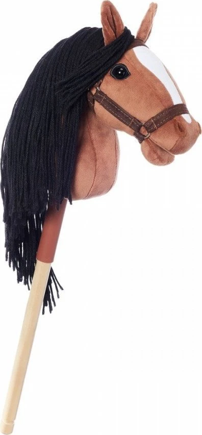 Tootiny Koń Mėgėjiškas arklys hoppihorse, a4, įlankos spalvos - tamsiai rudas, įlankos spalvos kailis