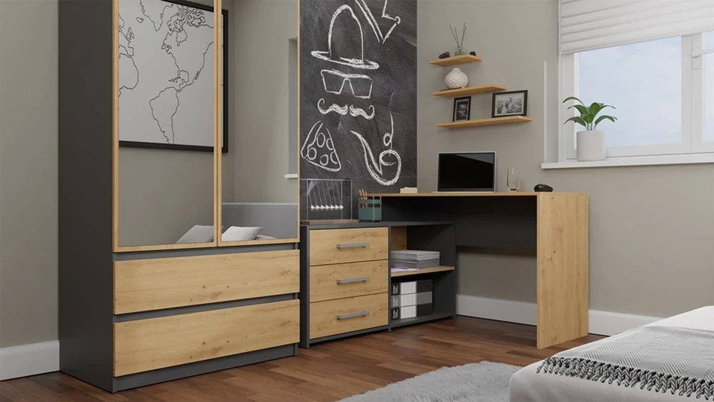 „Top Shop“ elektroninė parduotuvė „Topeshop“ DANY ANT/ART KPL kompiuterio stalas