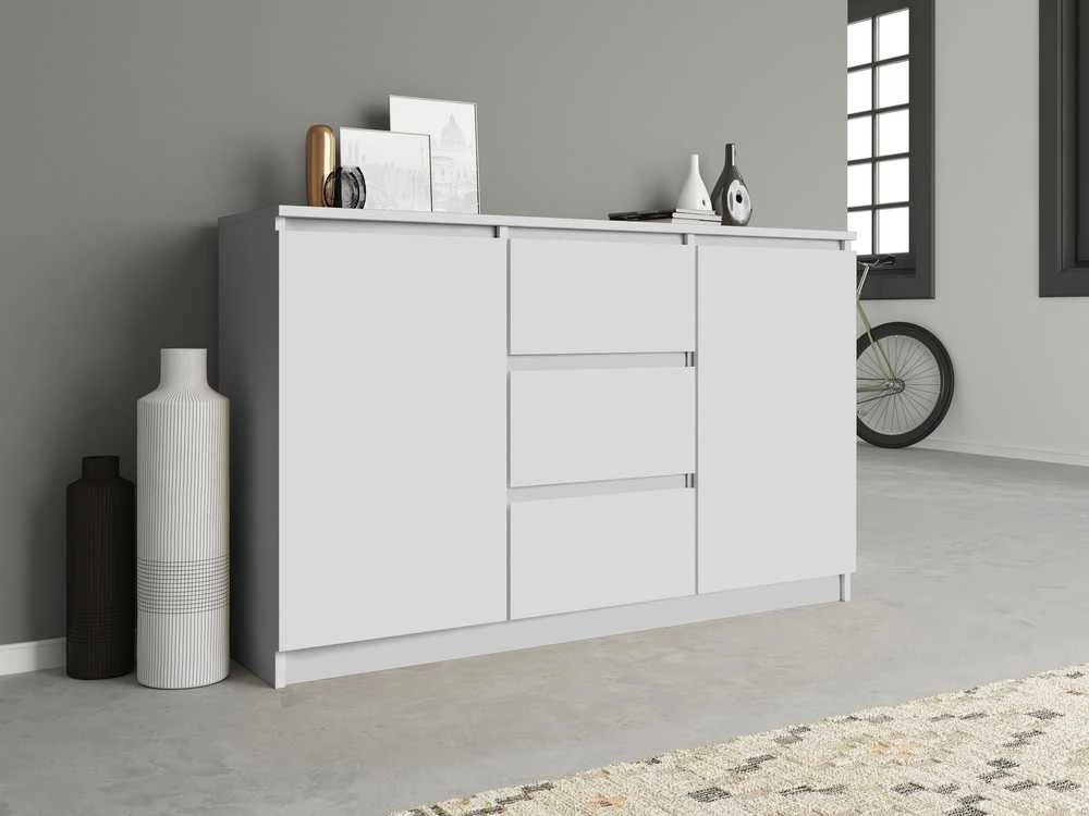 Top E Shop Komoda - Topeshop 2D3S Balta