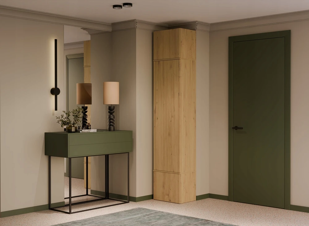Top E Shop HAGA Wardrobe – Artisan Oak