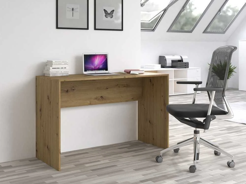 Top E Shop Topeshop BIURKO PLUS ARTISAN kompiuterio stalas Ąžuolo spalvos
