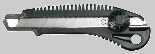 Top Tools Nóż 18 mm nulaužiamo ašmens peilis, užsukamas užraktas