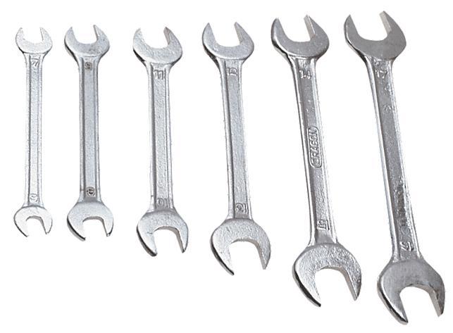 Top Tools Klucze Kombinuoti raktai 8-17 mm, 6 vnt. rinkinys
